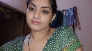 Beautiful bhabhi in jacket had late night sex with her uncle