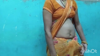 Marathi aunty satisfying her brother-in-law’s dick