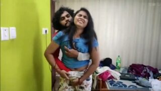 Desi couple have intense sex with each other at home