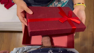 Mother’s Day special son gifted dick as a present